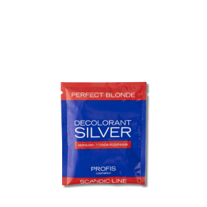 PROFIS SCANDIC LINE Silver bezpyłowy 7 tonowy rozjaśniacz do włosów 40 g
