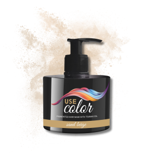 PROFIS USE COLOR odżywcza maska koloryzująca pigment 300 ml | Sand Beige - image 2