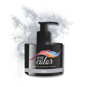 PROFIS USE COLOR odżywcza maska koloryzująca pigment 300 ml | Silver - image 2
