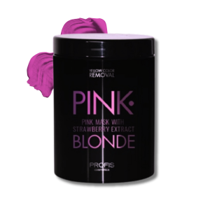 PROFIS PINK BLONDE odżywcza maska do włosów z różowym pigmentem 1000 ml - image 2