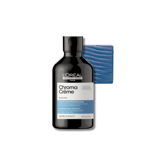 L'OREAL CHROMA CREME szampon neutralizujący ciepłe tony 300 ml | Blue - image 2