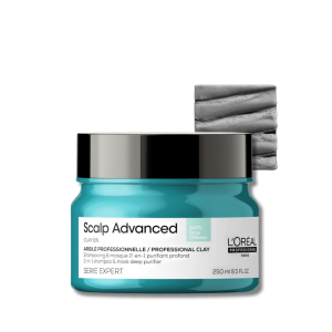 L'OREAL SCALP ADVANCED CLAY 6% maska oczyszczająca z glinką 2w1 250 ml - image 2
