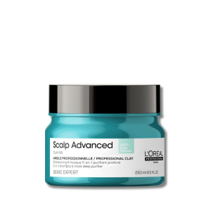L'OREAL SCALP ADVANCED CLAY 6% maska oczyszczająca z glinką 2w1 250 ml