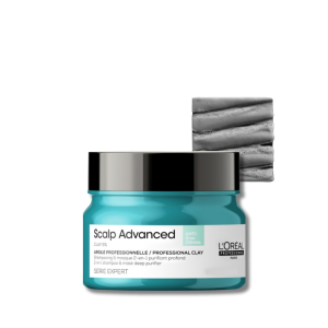 L'OREAL SCALP ADVANCED CLAY 6% maska oczyszczająca z glinką 2w1 75 ml - image 2