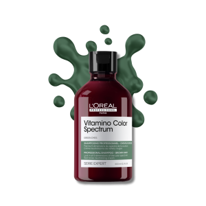 L'OREAL VITAMINO COLOR SPECTRUM szampon neutralizujący 300 ml | Zielony - image 2
