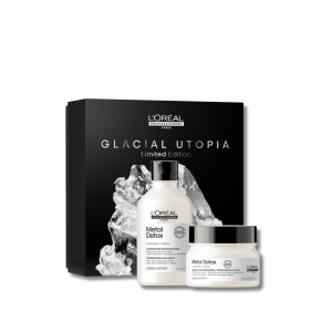 L'OREAL METAL DETOX Glacial Utopia zestaw | szampon + maska