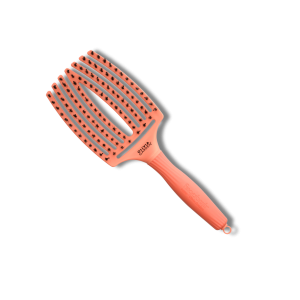 OLIVIA GARDEN FINGERBRUSH COMBO L szczotka z włosiem dzika | Coral Koralowa