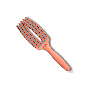 OLIVIA GARDEN FINGERBRUSH COMBO M szczotka z włosiem dzika | Coral Koralowa