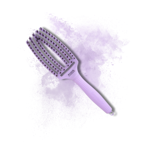 OLIVIA GARDEN FINGERBRUSH COMBO M szczotka z włosiem dzika | Grape Soda - image 2