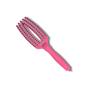 OLIVIA GARDEN FINGERBRUSH COMBO M szczotka z włosiem dzika | Hot Pink