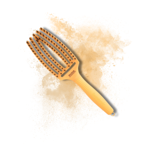 OLIVIA GARDEN FINGERBRUSH COMBO M szczotka z włosiem dzika | Juicy Orange - image 2