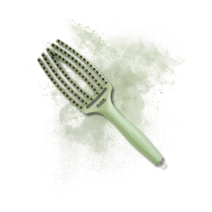 OLIVIA GARDEN FINGERBRUSH COMBO M szczotka z włosiem dzika | Sage Szałwia - image 2