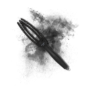 OLIVIA GARDEN FINGERBRUSH COMBO S szczotka z włosiem dzika | Black Czarna - image 2