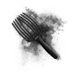 OLIVIA GARDEN FINGERBRUSH IONIC L szczotka do rozczesywania | Black Czarna - image 2