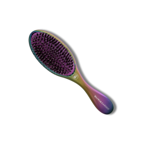 OLIVIA GARDEN STYLER M szczotka z włosiem dzika | Aurora Violet fioletowa