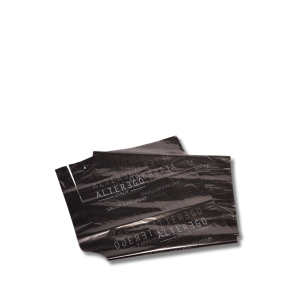 ALTER EGO foliowe pelerynki jednorazowe czarne 30 szt.