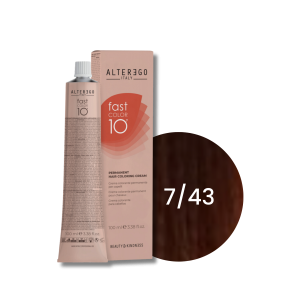 ALTER EGO FAST COLOR 10 MINUT trwała farba krem koloryzujacy 100 ml | 7/43