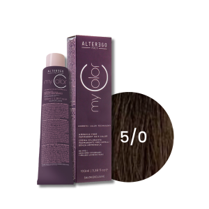ALTER EGO MY COLOR trwała farba do włosów bez amoniaku 100 ml | 5/0
