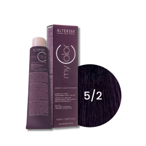 ALTER EGO MY COLOR trwała farba do włosów bez amoniaku 100 ml | 5/2