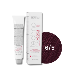 ALTER EGO TECHNOFRUIT trwała farba do włosów z keratyną 100 ml | 6/5