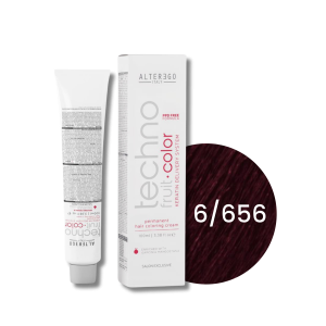 ALTER EGO TECHNOFRUIT trwała farba do włosów z keratyną 100 ml | 6/656