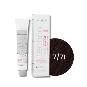 ALTER EGO TECHNOFRUIT trwała farba do włosów z keratyną 100 ml | 7/71