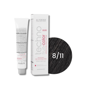 ALTER EGO TECHNOFRUIT trwała farba do włosów z keratyną 100 ml | 8/11