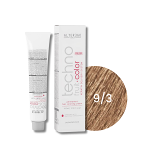 ALTER EGO TECHNOFRUIT trwała farba do włosów z keratyną 100 ml | 9/3