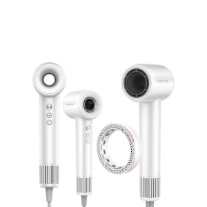 COSHARE HD10E SuperFlow1 suszarka do włosów 1600W + ION | Biała - image 2