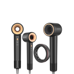 COSHARE HD10E SuperFlow1 suszarka do włosów 1600W + ION | Czarna - image 2