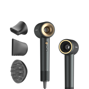 COSHARE HD10EP PROFESSIONAL Profesjonalna suszarka do włosów 1800W | Czarna - image 2