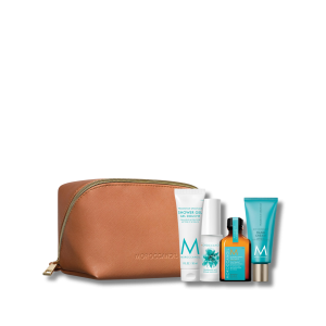 MOROCCANOIL Body zestaw podróżny w beżowej kosmetyczce | Pielęgnacja ciała