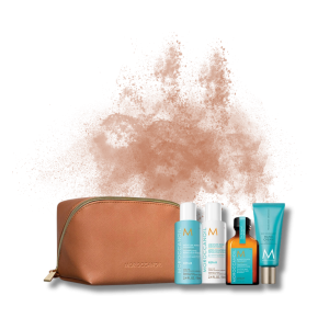 MOROCCANOIL Repair zestaw podróżny w beżowej kosmetyczce | Odbudowa - image 2