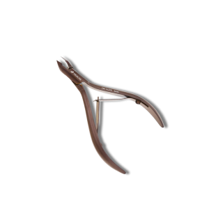 PROGLINE cążki do skórek tytanowe karmel mat 10cm ostrze 5mm | CN116.STR