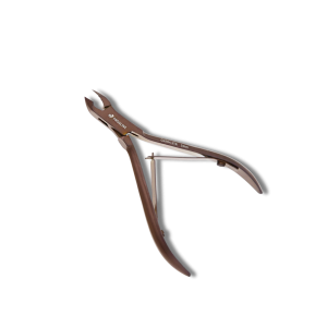 PROGLINE cążki do skórek tytanowe karmelowe mat 10cm ostrze 5mm | CN704.STR