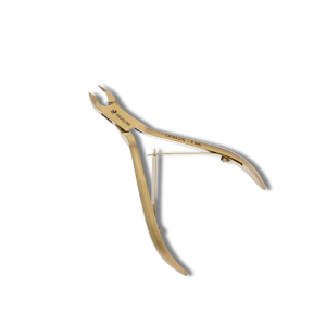 PROGLINE cążki do skórek tytanowe złote mat 10cm ostrze 5mm | CN704.STG