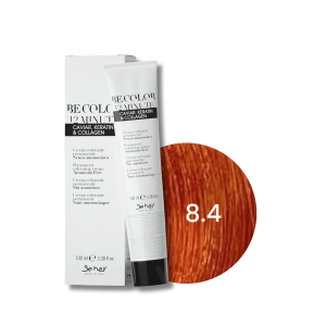 BE HAIR BE COLOR 12 MINUTE farba do włosów bez amoniaku 100 ml | 8.4