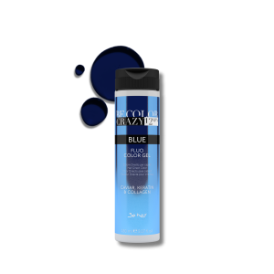 BE HAIR BE COLOR CRAZY bezpośrednia żelowa farba toner 150 ml | Blue - image 2