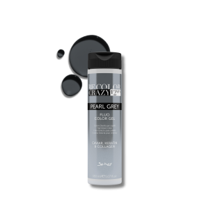 BE HAIR BE COLOR CRAZY bezpośrednia żelowa farba toner 150 ml | Pearl Grey - image 2