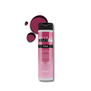 BE HAIR BE COLOR CRAZY bezpośrednia żelowa farba toner 150 ml | Pink - image 2