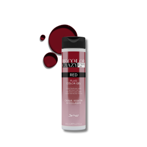 BE HAIR BE COLOR CRAZY bezpośrednia żelowa farba toner 150 ml | Red - image 2