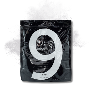 BE HAIR BE COLOR Deco 9 Tones niebieski rozjaśniacz bez amoniaku 500 g - image 2