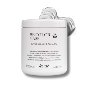 BE HAIR BE COLOR Mask maska nawilżająca do włosów farbowanych 1000 ml - image 2