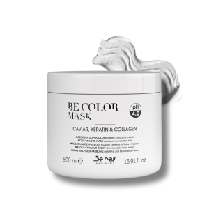 BE HAIR BE COLOR Mask maska nawilżająca do włosów farbowanych 500 ml - image 2