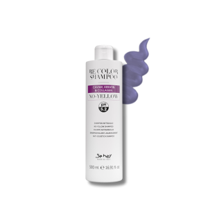 BE HAIR BE COLOR Shampoo No Yellow szampon przeciw żółtym tonom 500 ml - image 2