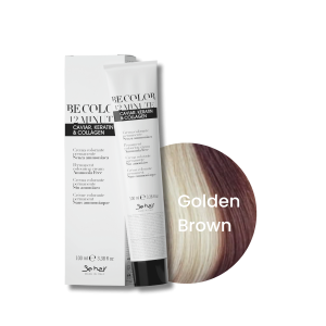 BE HAIR BE COLOR Toner Naked toner bez amoniaku 100 ml | Golden Brown