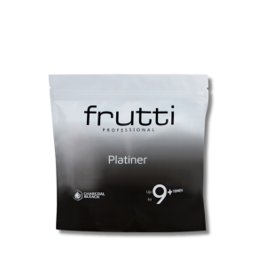 FRUTTI PROFESSIONAL PLATINER rozjaśniacz z węglem bambusowym 9 tonów 500 g