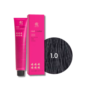 RR LINE REAL COLOR profesjonalna farba do włosów w kremie 100 ml | 1.0