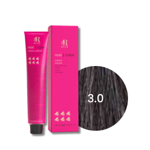 RR LINE REAL COLOR profesjonalna farba do włosów w kremie 100 ml | 3.0