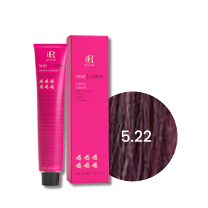 RR LINE REAL COLOR profesjonalna farba do włosów w kremie 100 ml | 5.22
